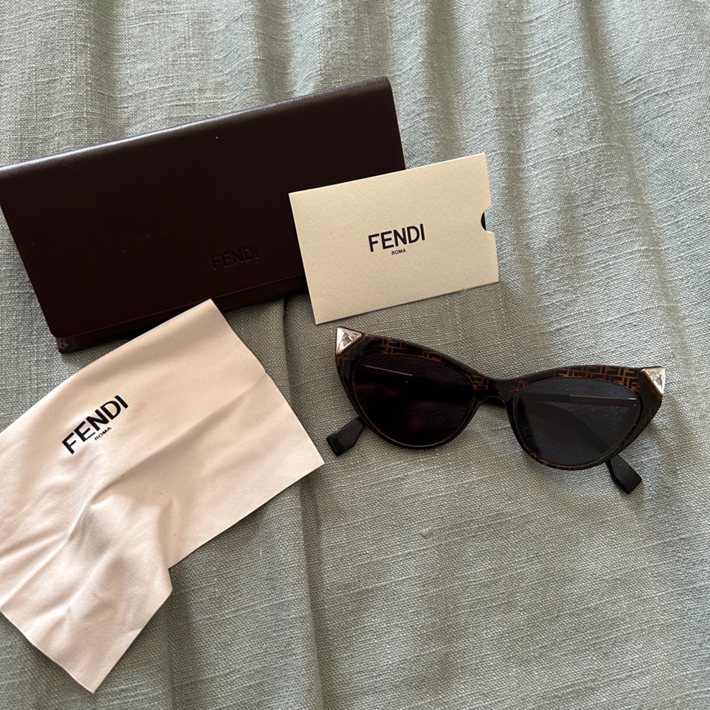 Fendi cat eye sunglasses